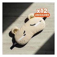 Pack12 Careta Con Gel Mostaza Ajustable para Relajacion en Casa